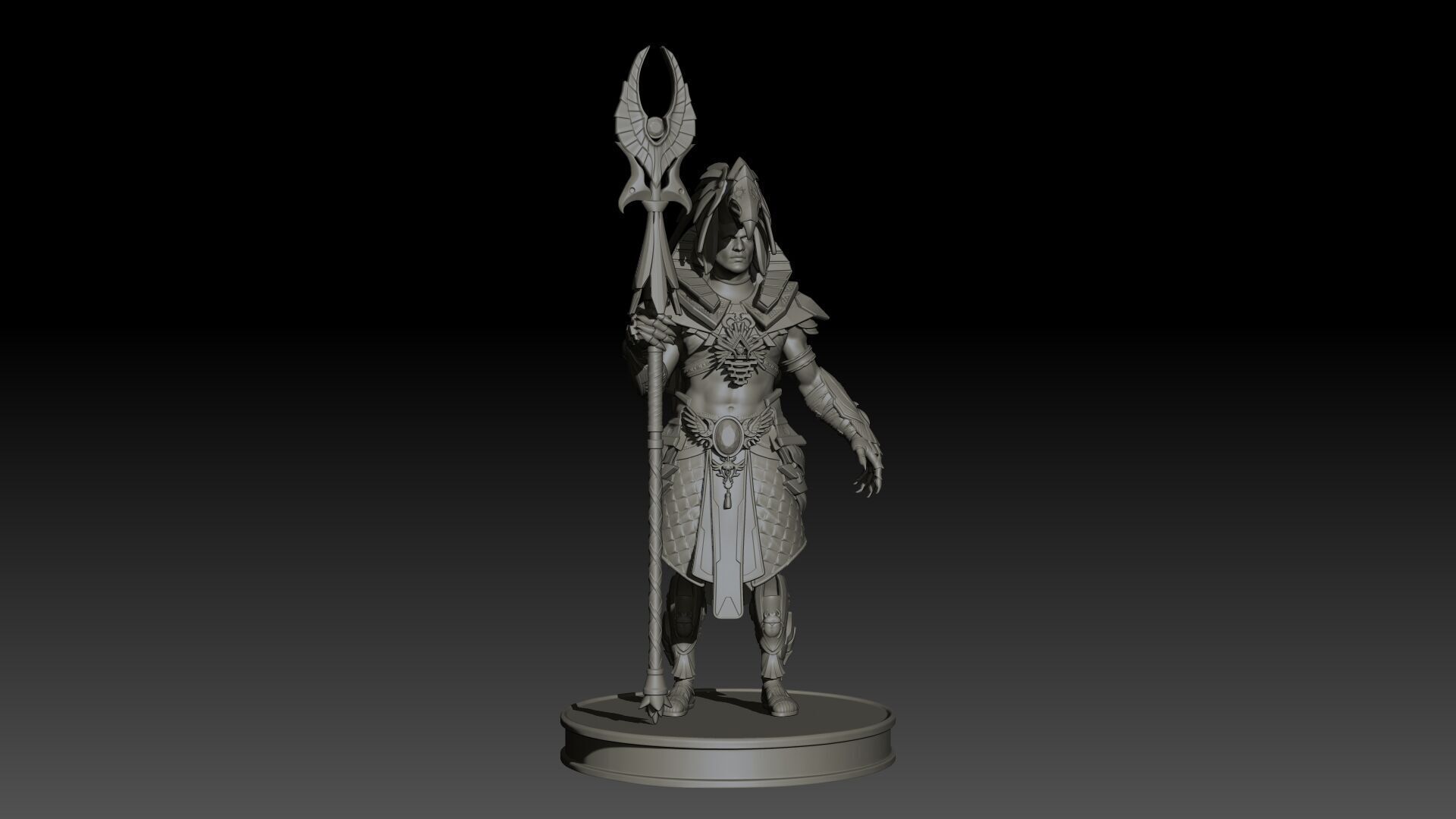 Gor High Poly for 3d Print 3D print model_4