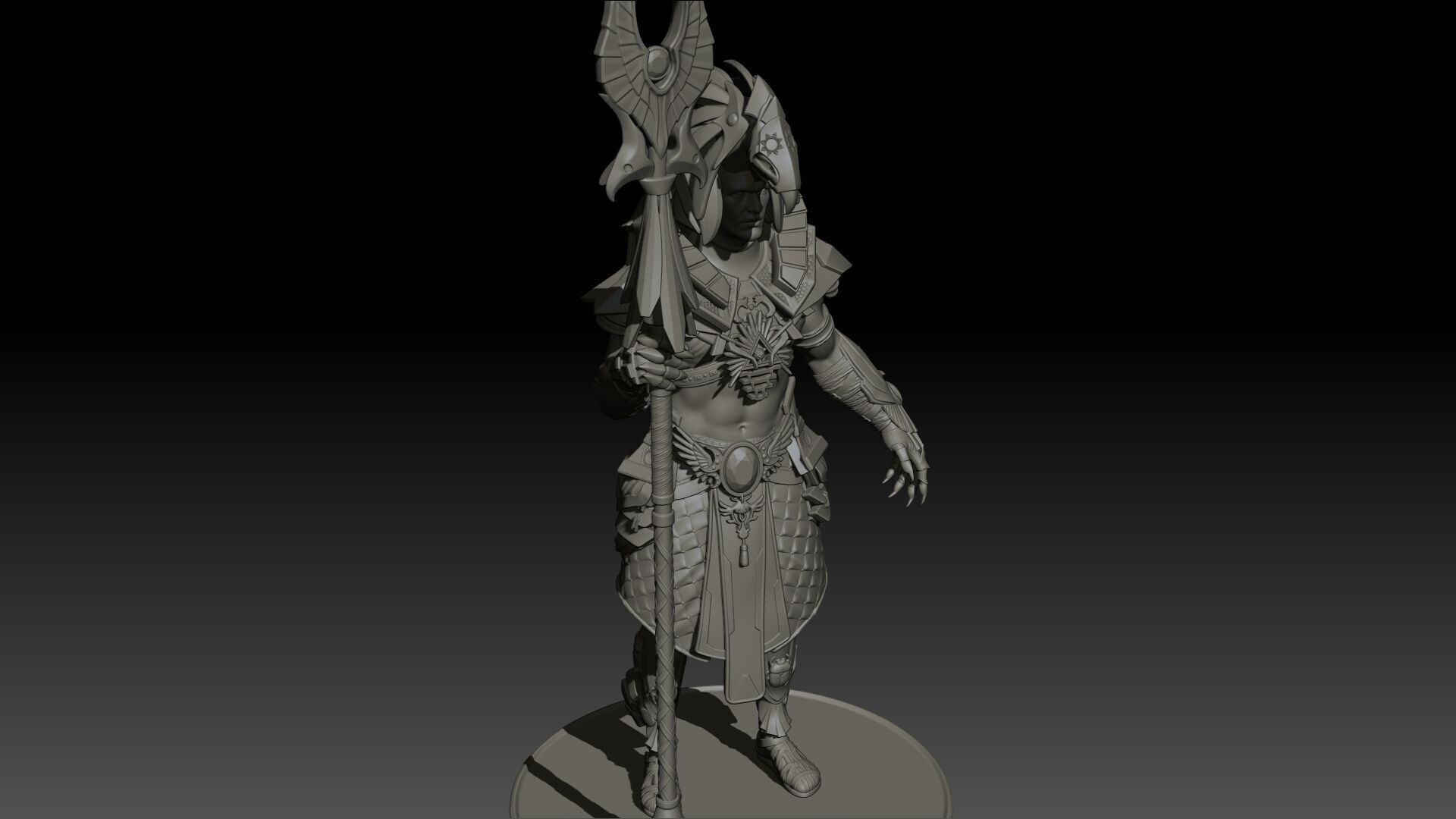 Gor High Poly for 3d Print 3D print model_29