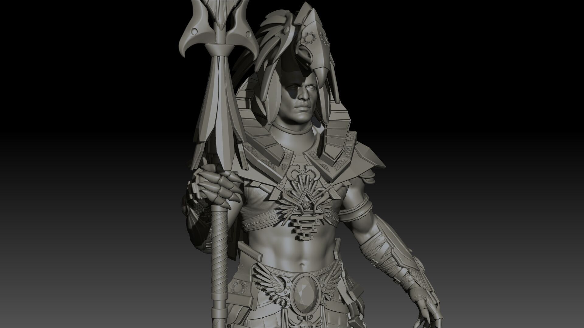 Gor High Poly for 3d Print 3D print model_8