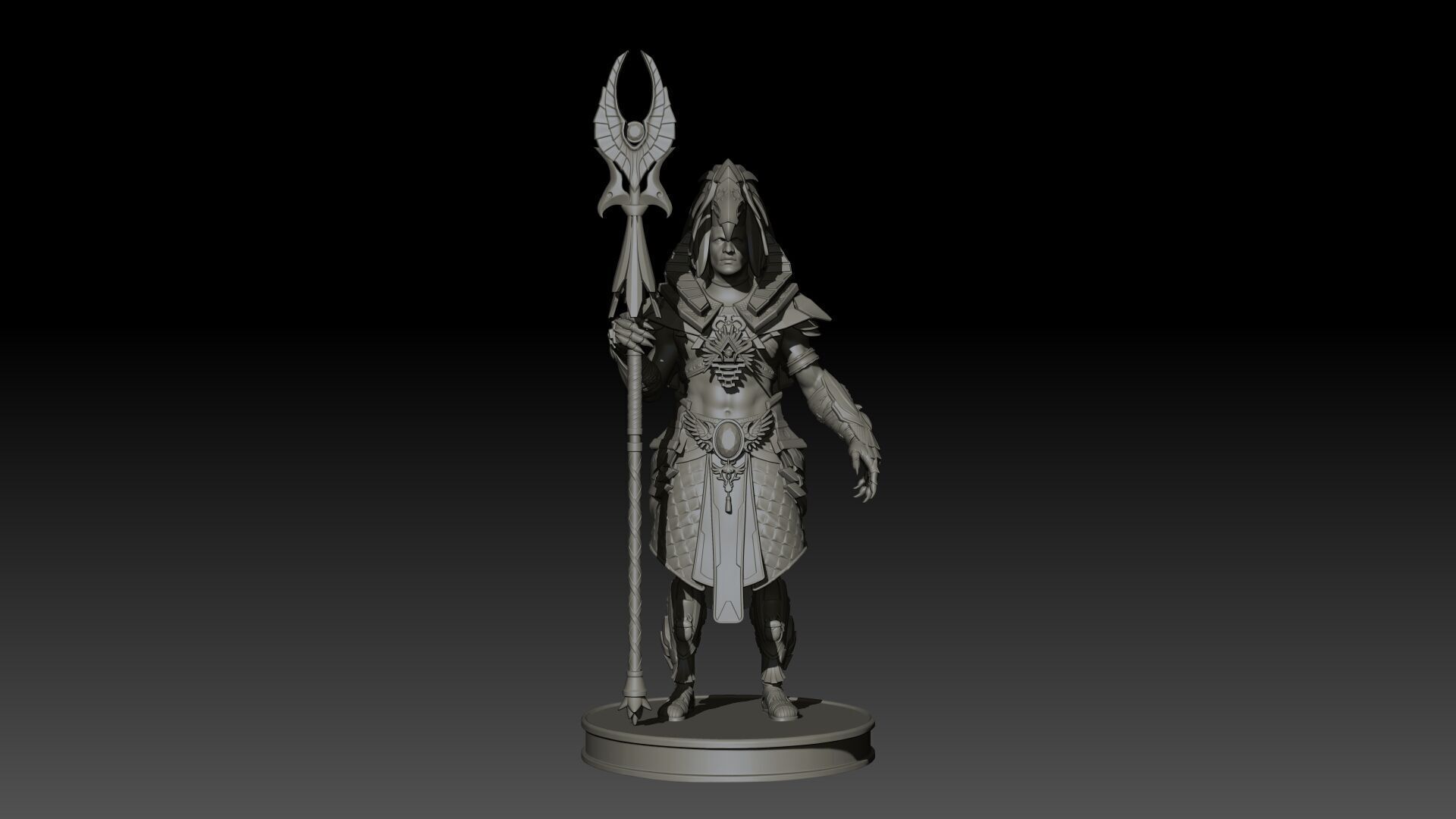 Gor High Poly for 3d Print 3D print model_5