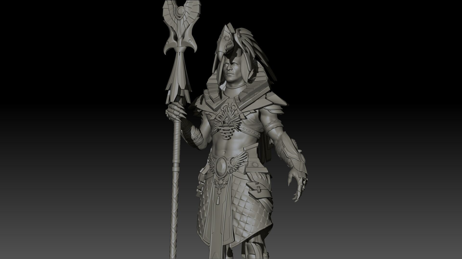 Gor High Poly for 3d Print 3D print model_23
