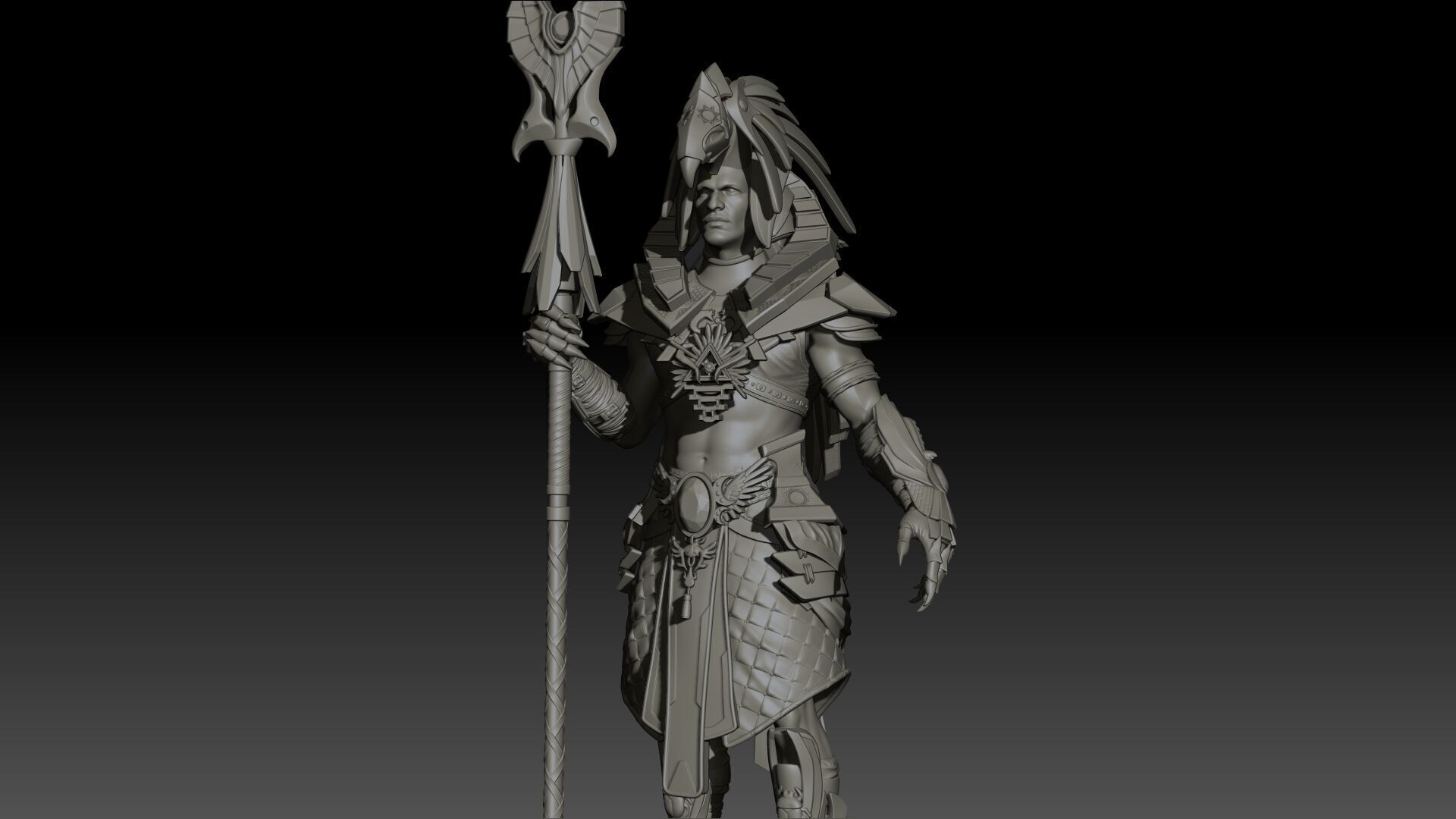 Gor High Poly for 3d Print 3D print model_10