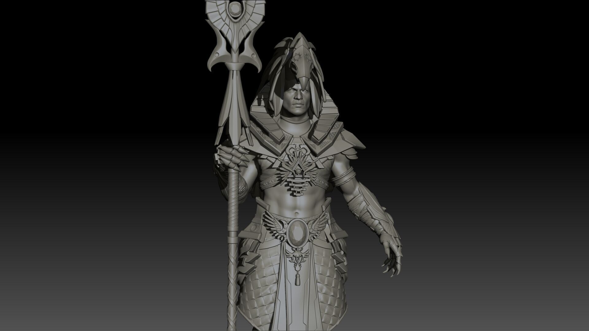 Gor High Poly for 3d Print 3D print model_30