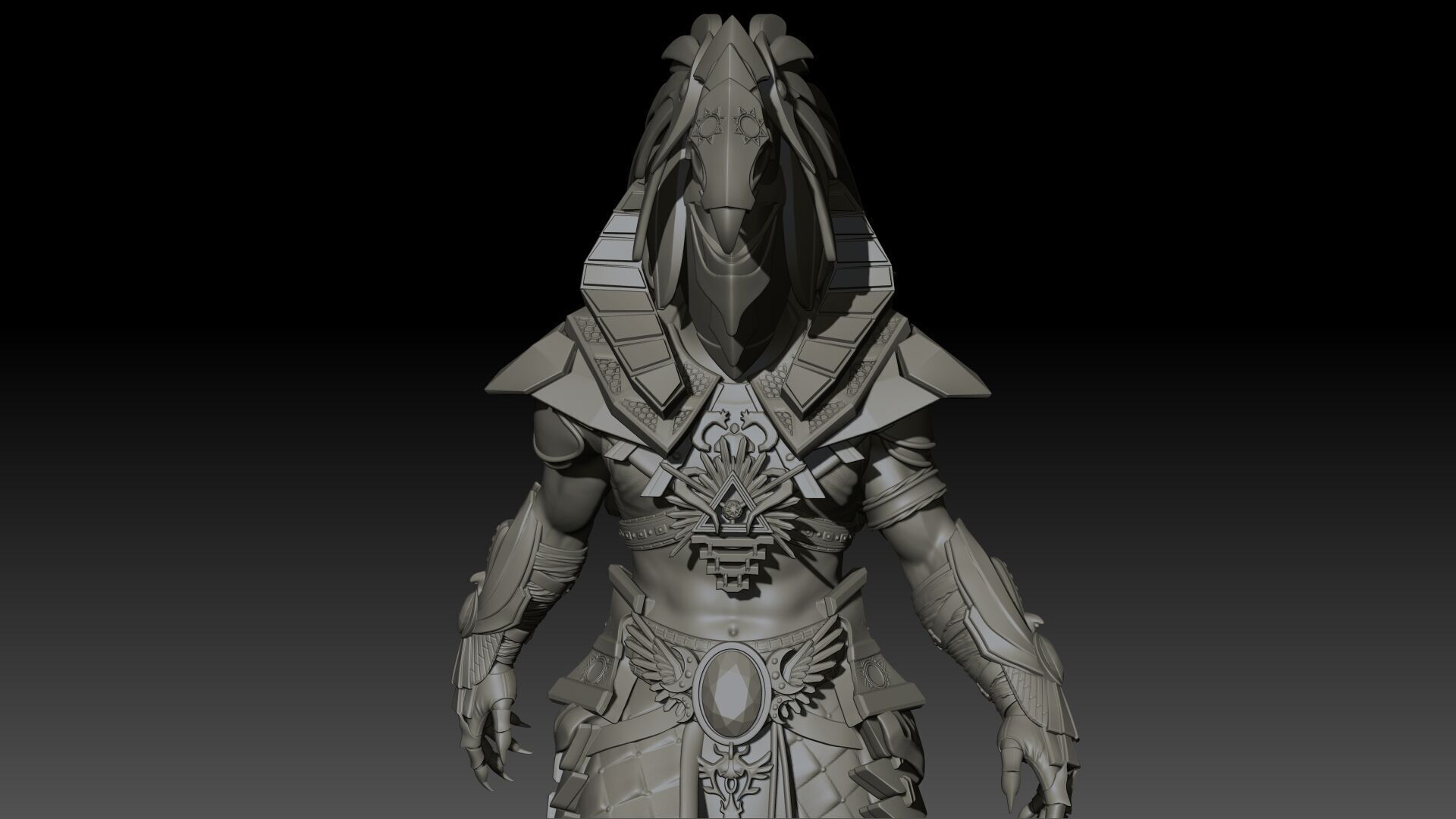 Gor High Poly for 3d Print 3D print model_25