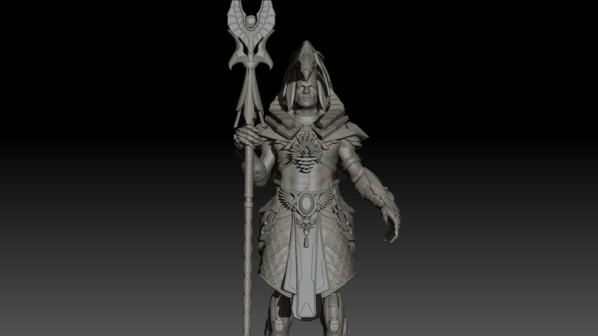 Gor High Poly for 3d Print 3D print model_33