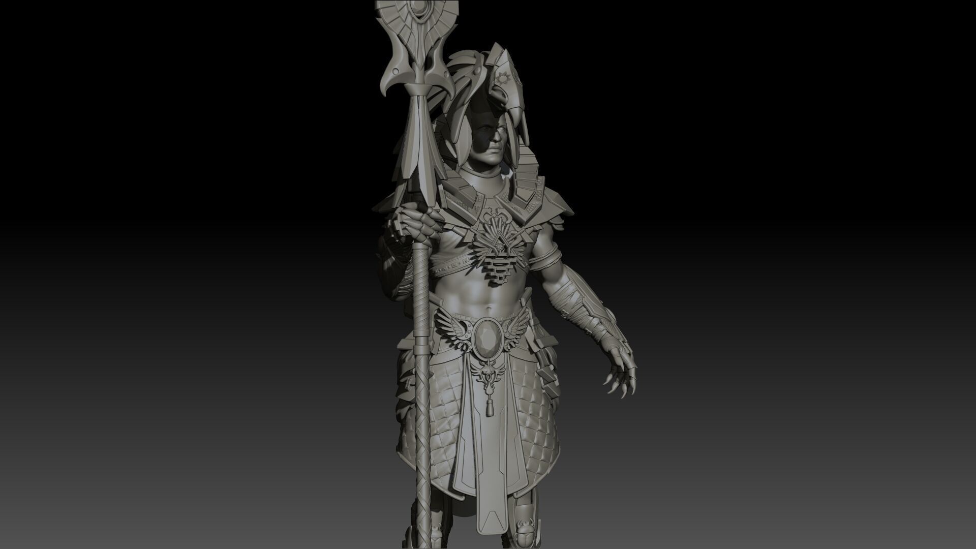 Gor High Poly for 3d Print 3D print model_14