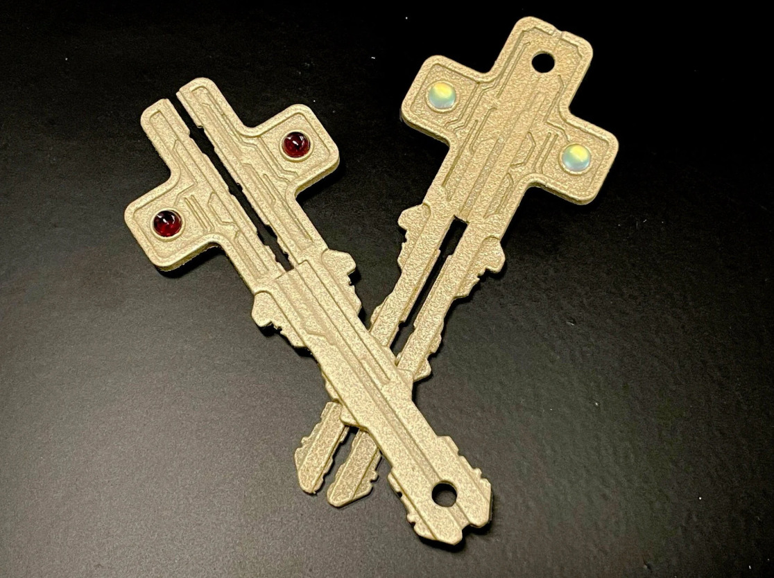 Mission Impossible AI Cruciform Key Entity - 3D Print Replica 3D print model_2