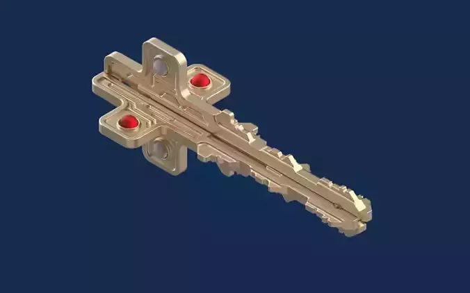 Mission Impossible AI Cruciform Key Entity - 3D Print Replica 3D print model