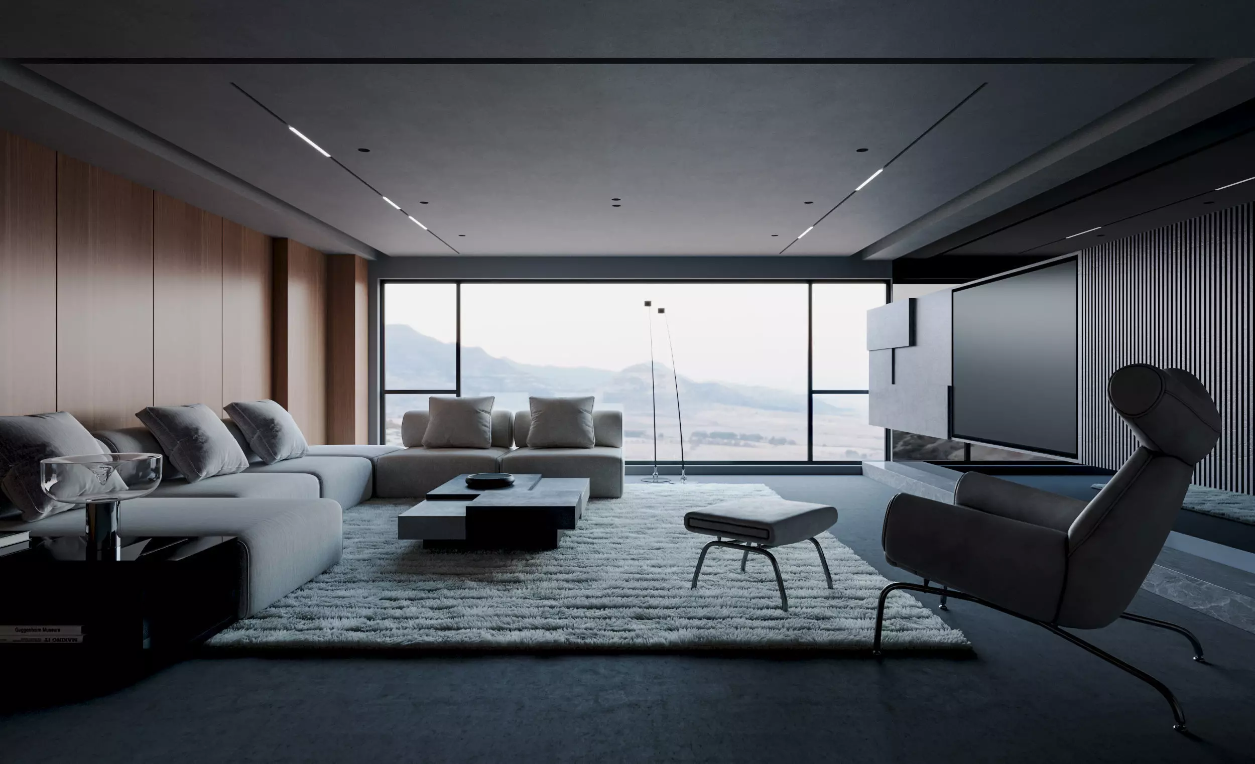 Modern Living Room 3D model