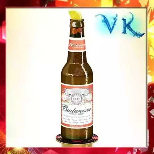 Budweiser Beer Bottle