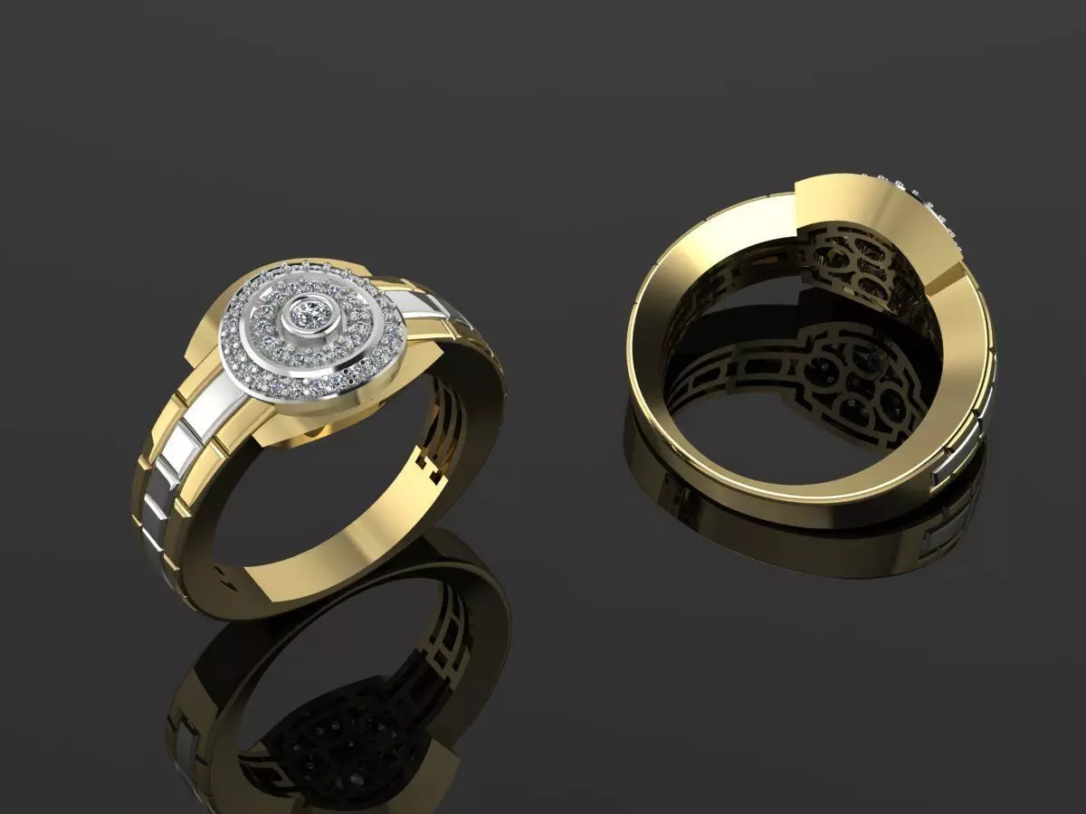 Ring Gold 3D print model