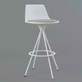 Counter chair 3D print model