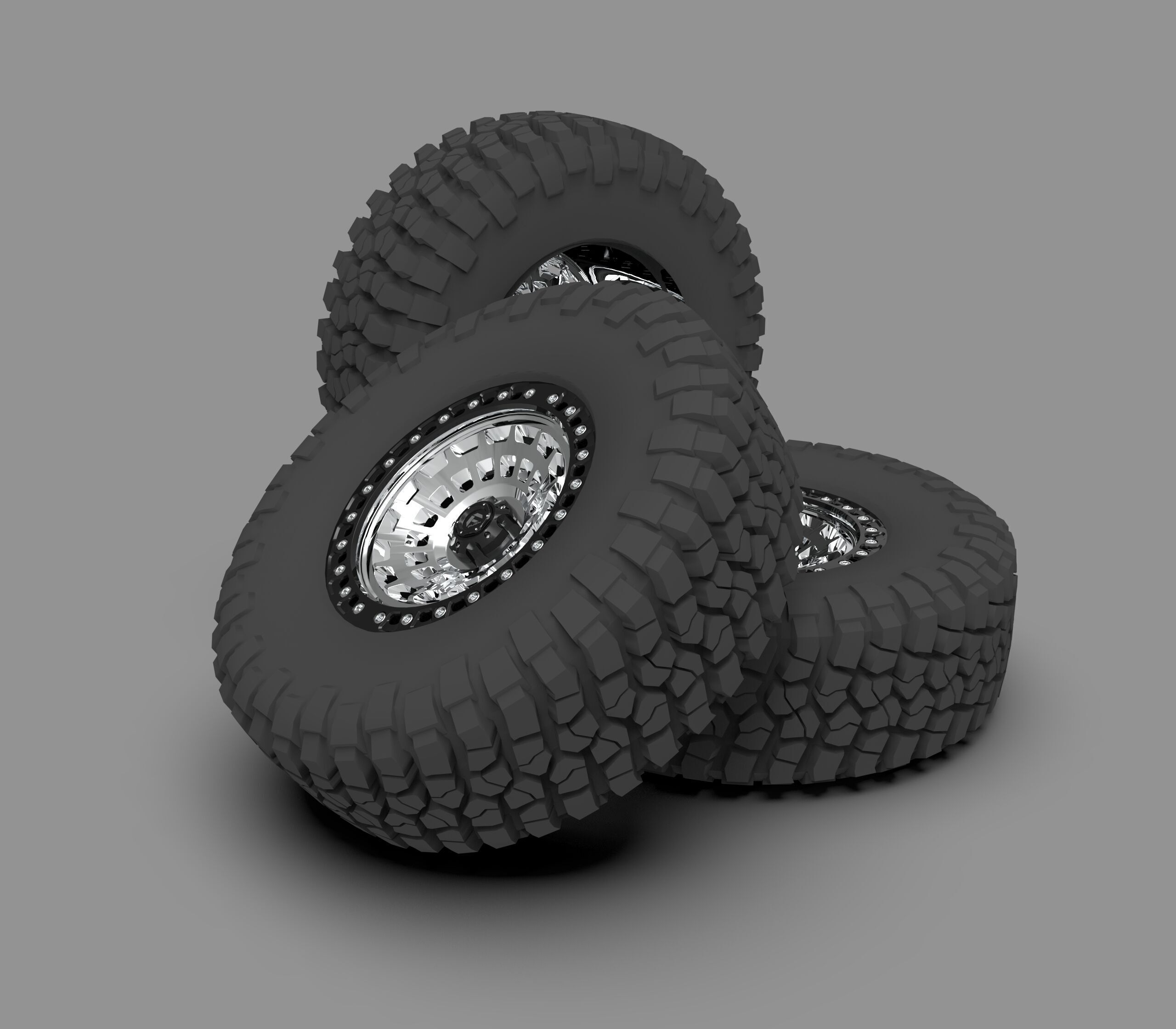 Fuel Zephyr Alloy Wheel 3D model_2