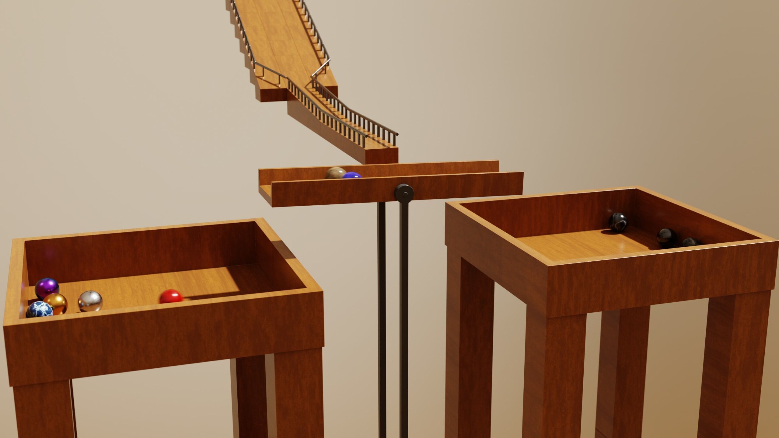 Marble Run Asset Pack 3D model_20