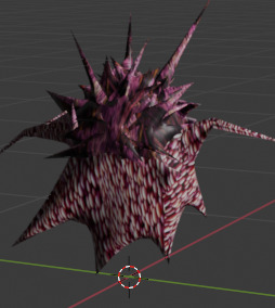 Alien Creatures with Texture variations 3D model_8