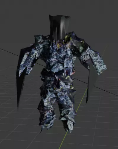 Alien Creatures with Texture variations 3D model_0