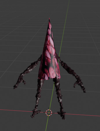 Alien Creatures with Texture variations 3D model_17