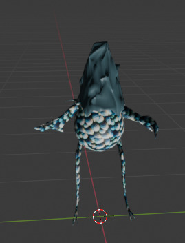 Alien Creatures with Texture variations 3D model_20