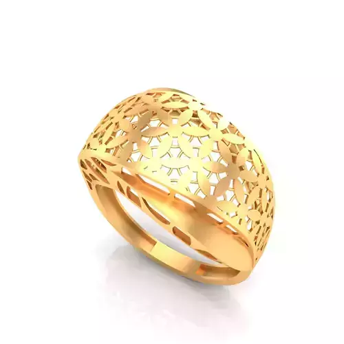 fusion women gold ring 1028