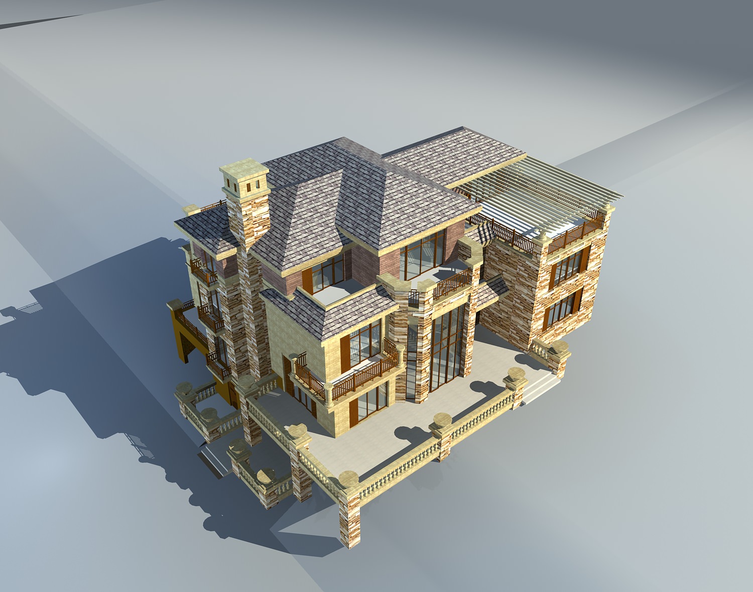 Villa Collection 50 items Vol2 3D model_9