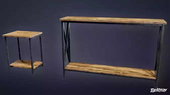 SUBURBS - Table Set 22 - LOW POLY AND NANITE