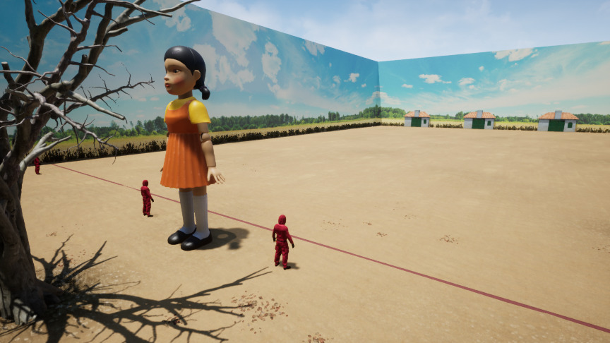 Multiplayer Squid Game   3D model_2