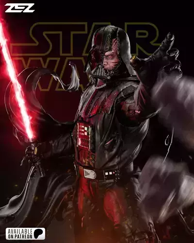Darth Vader - STL 3D print model