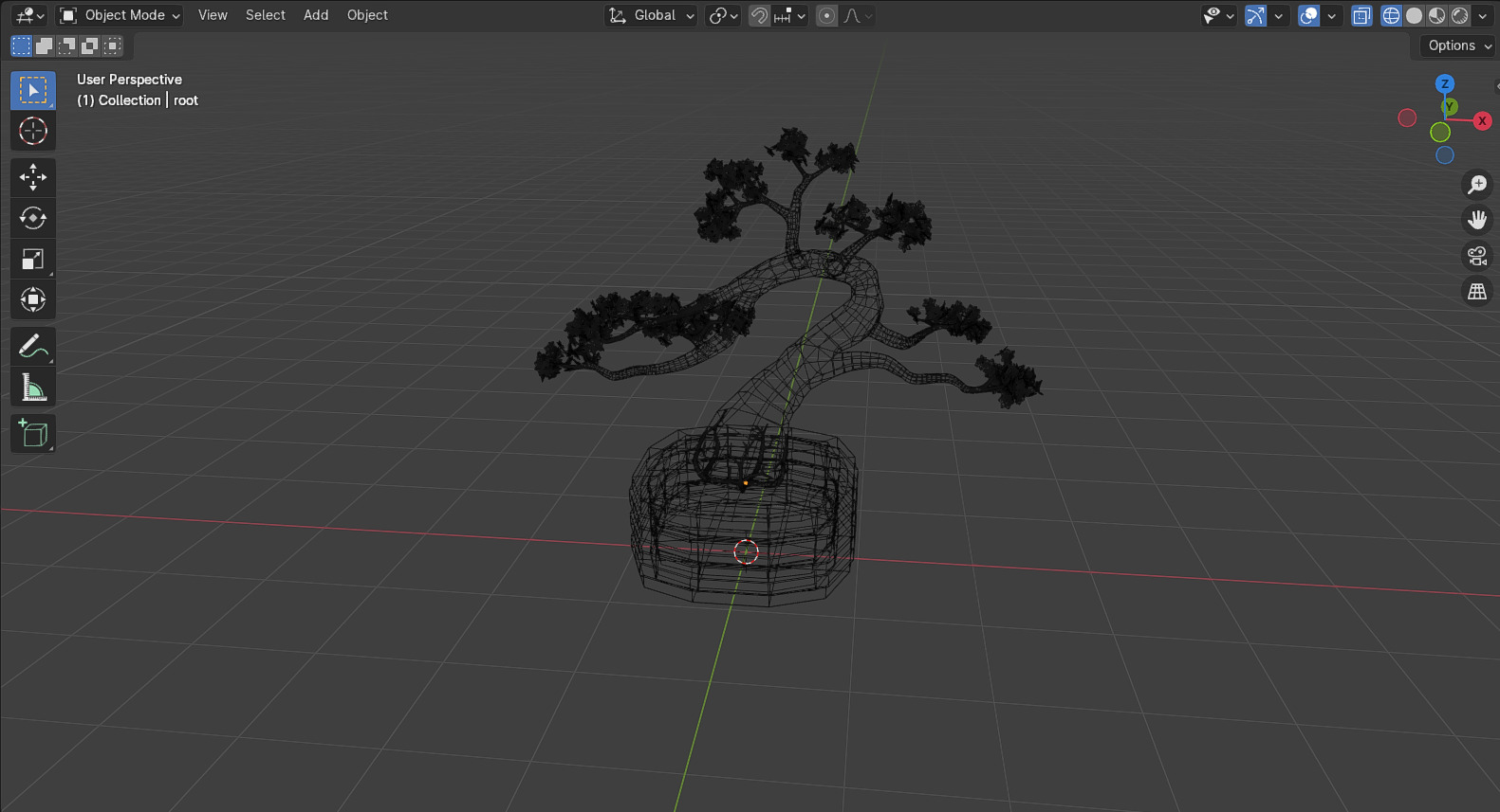 Sakura Bonsai 3D model_17