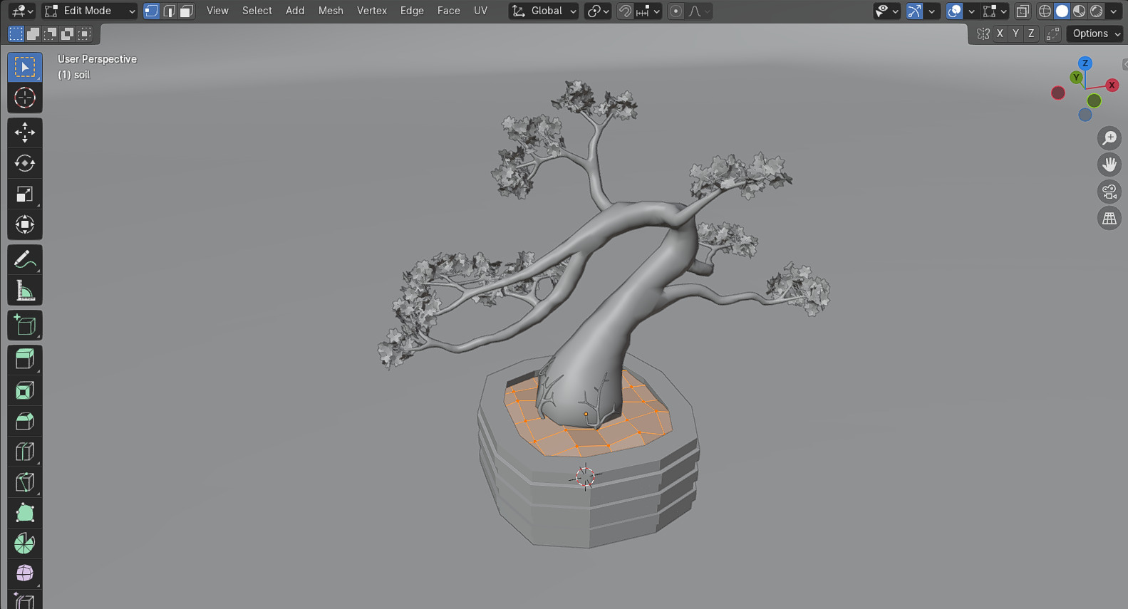 Sakura Bonsai 3D model_23