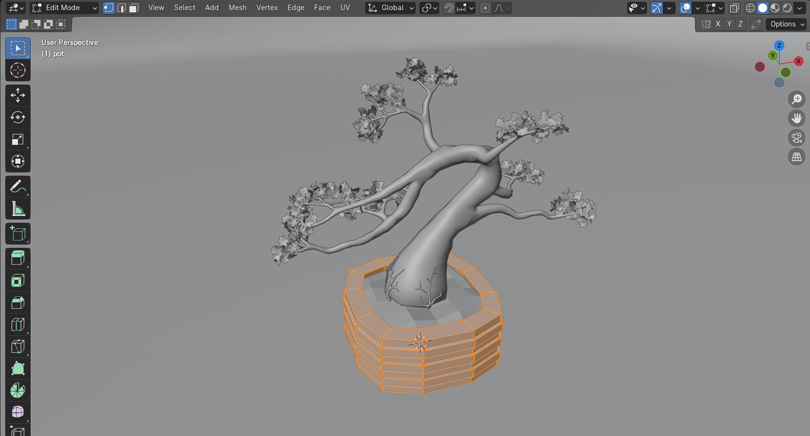 Sakura Bonsai 3D model_21