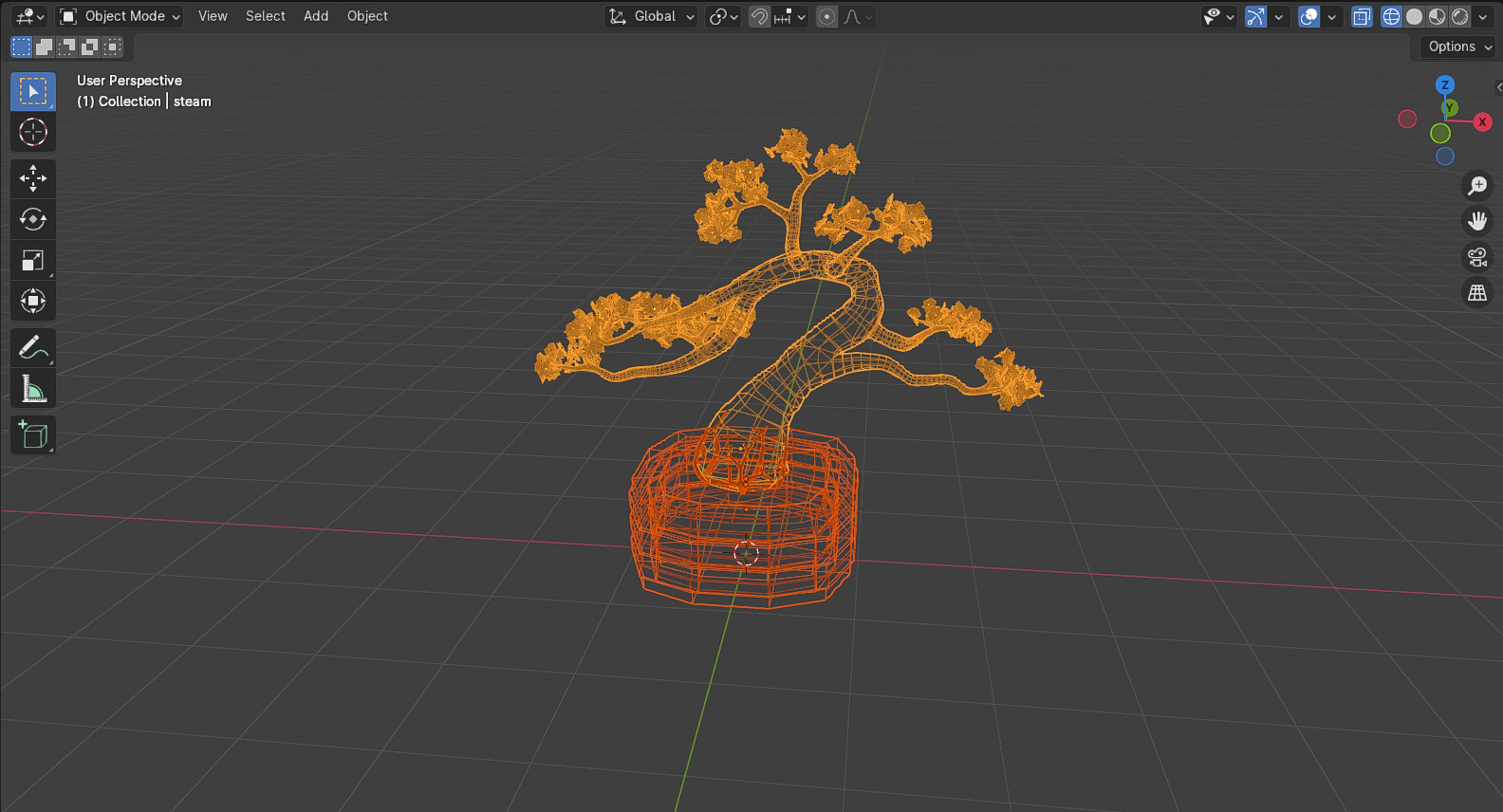 Sakura Bonsai 3D model_18