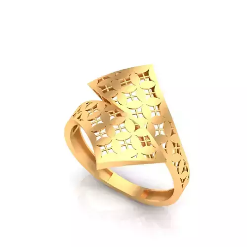 fusion women gold ring 1031