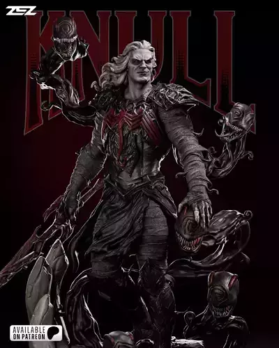 Knull - Dios de los simbiontes - STL