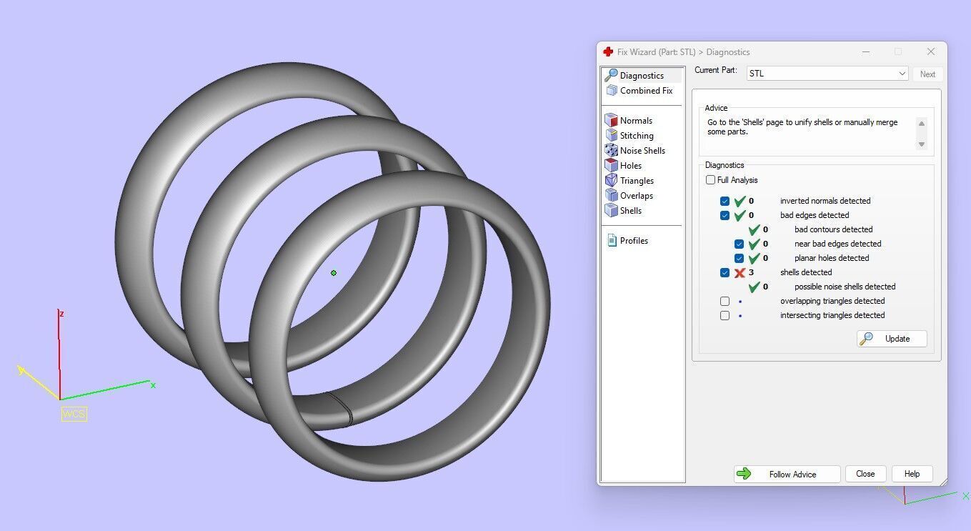 Trinity Ring Large Model 3D print model_4
