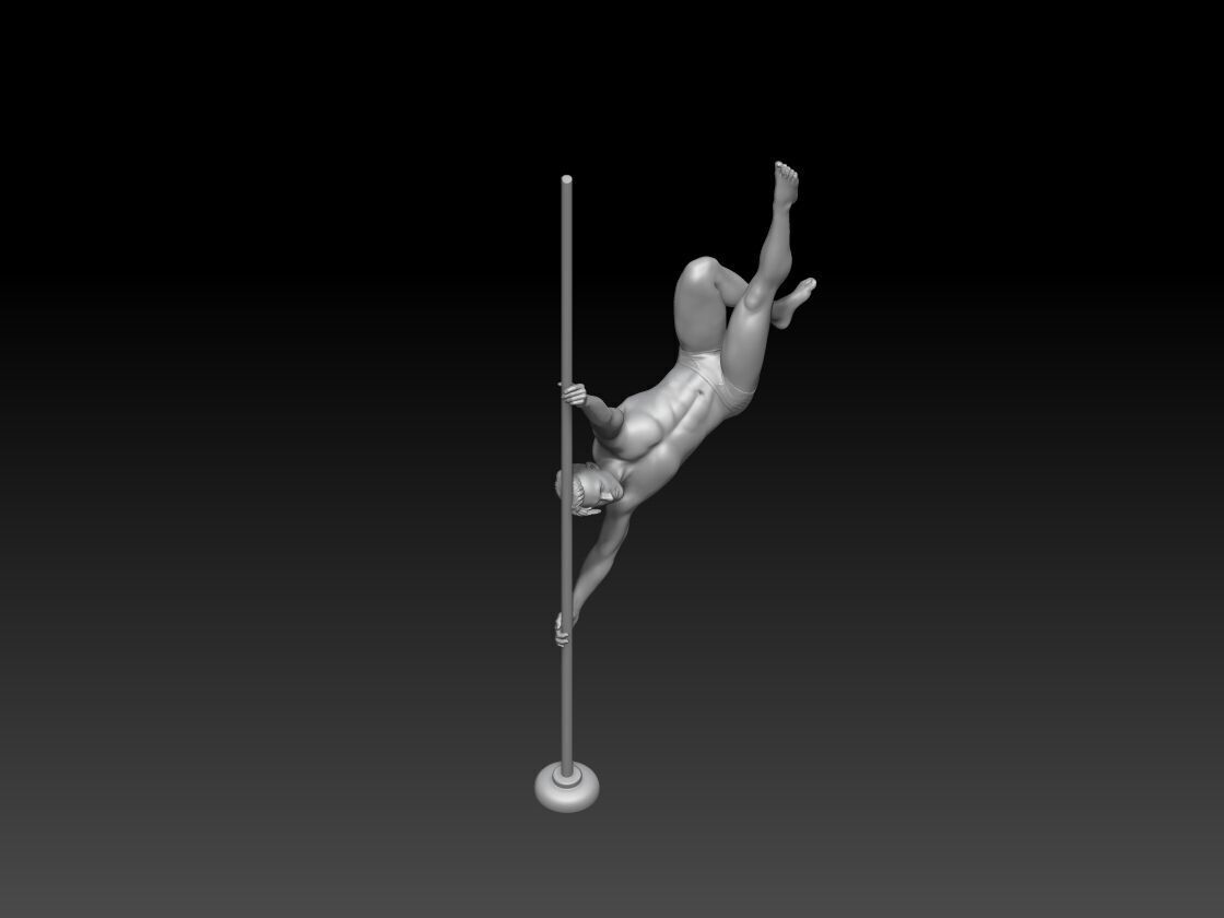 pole dance 2025 boy 1 3D print model_3