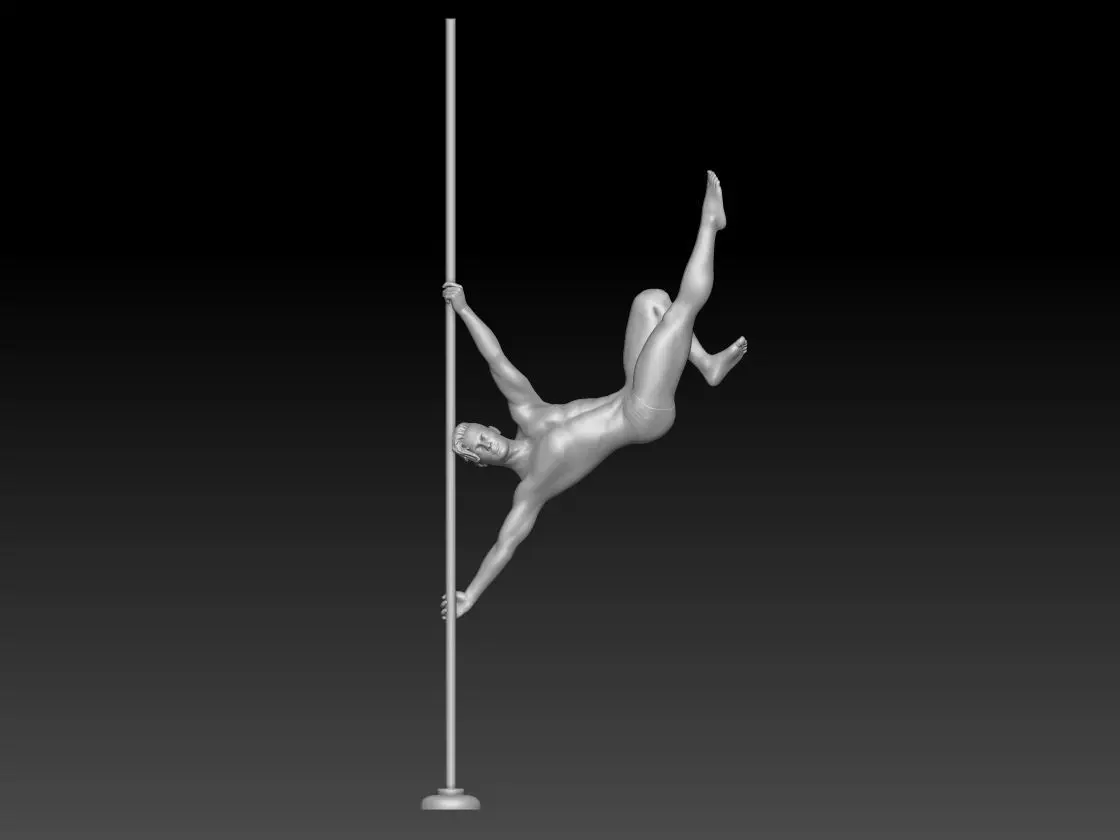 pole dance 2025 boy 1 3D print model_0