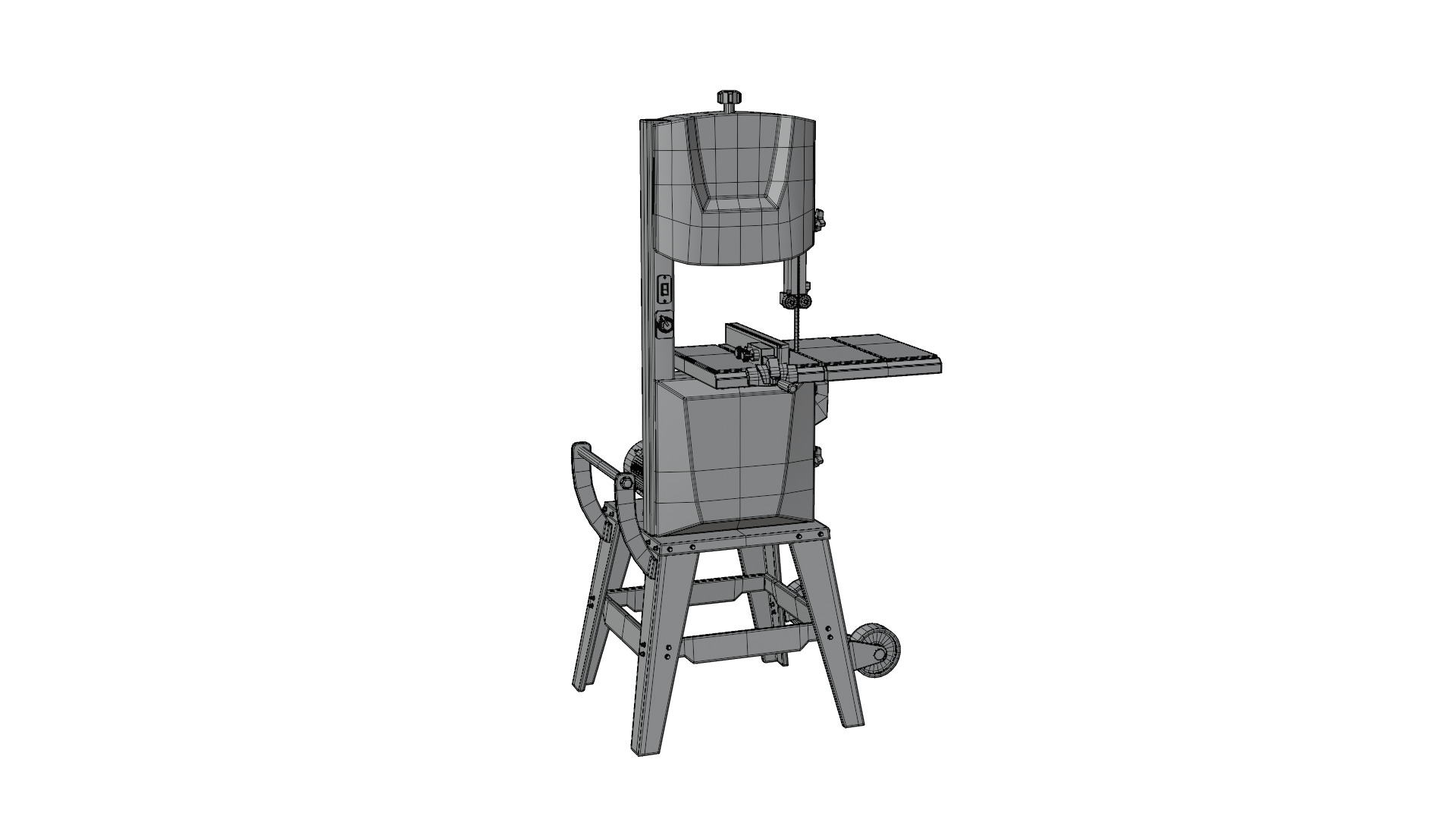 Band Saw 3D model_14
