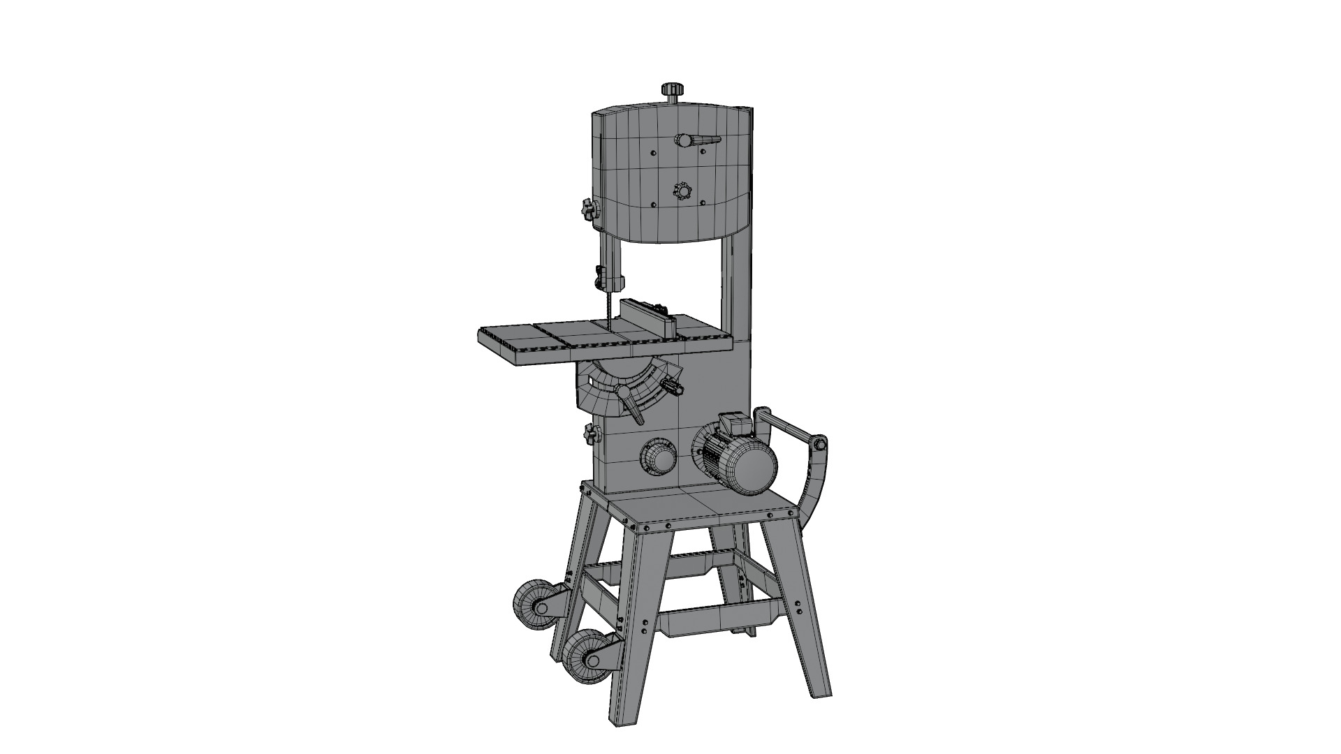 Band Saw 3D model_16