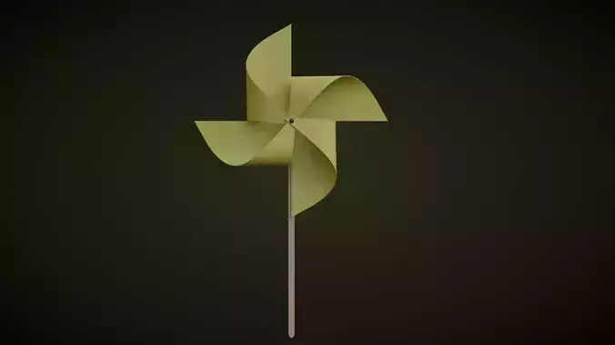 Paper Windmill Pinwheel