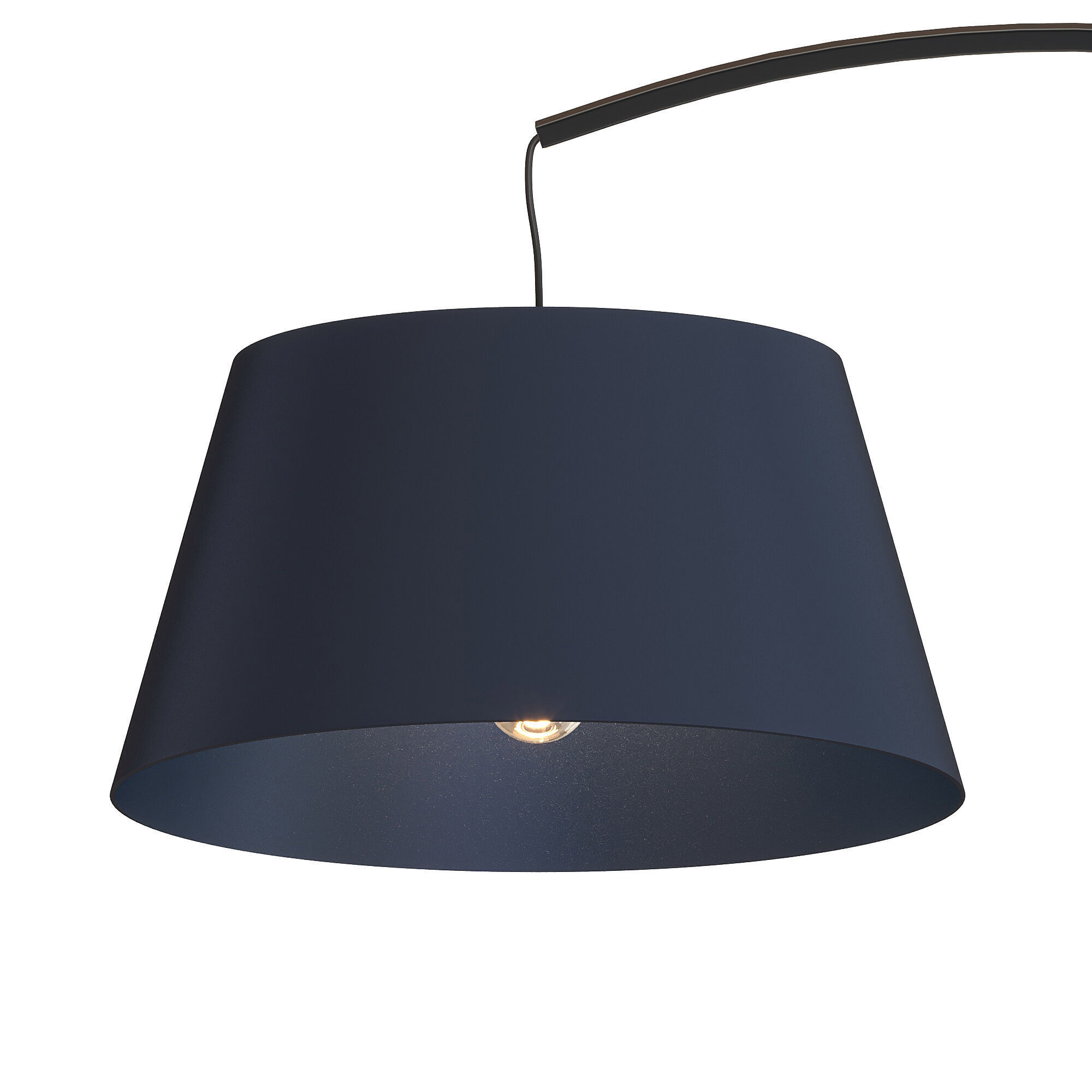 CELIA BLACK FLOOR LAMP Low-poly 3D model_1