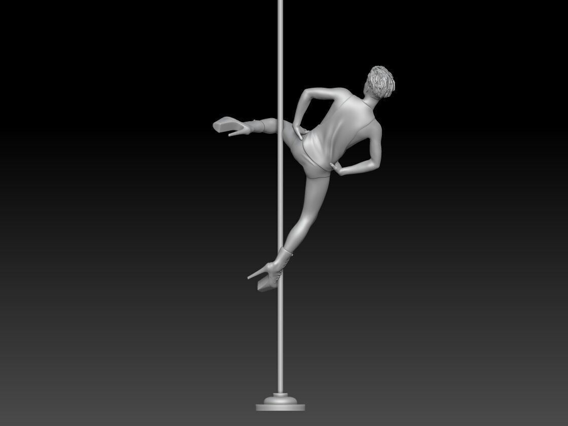 pole dance 2025 boy 2 3D print model_2