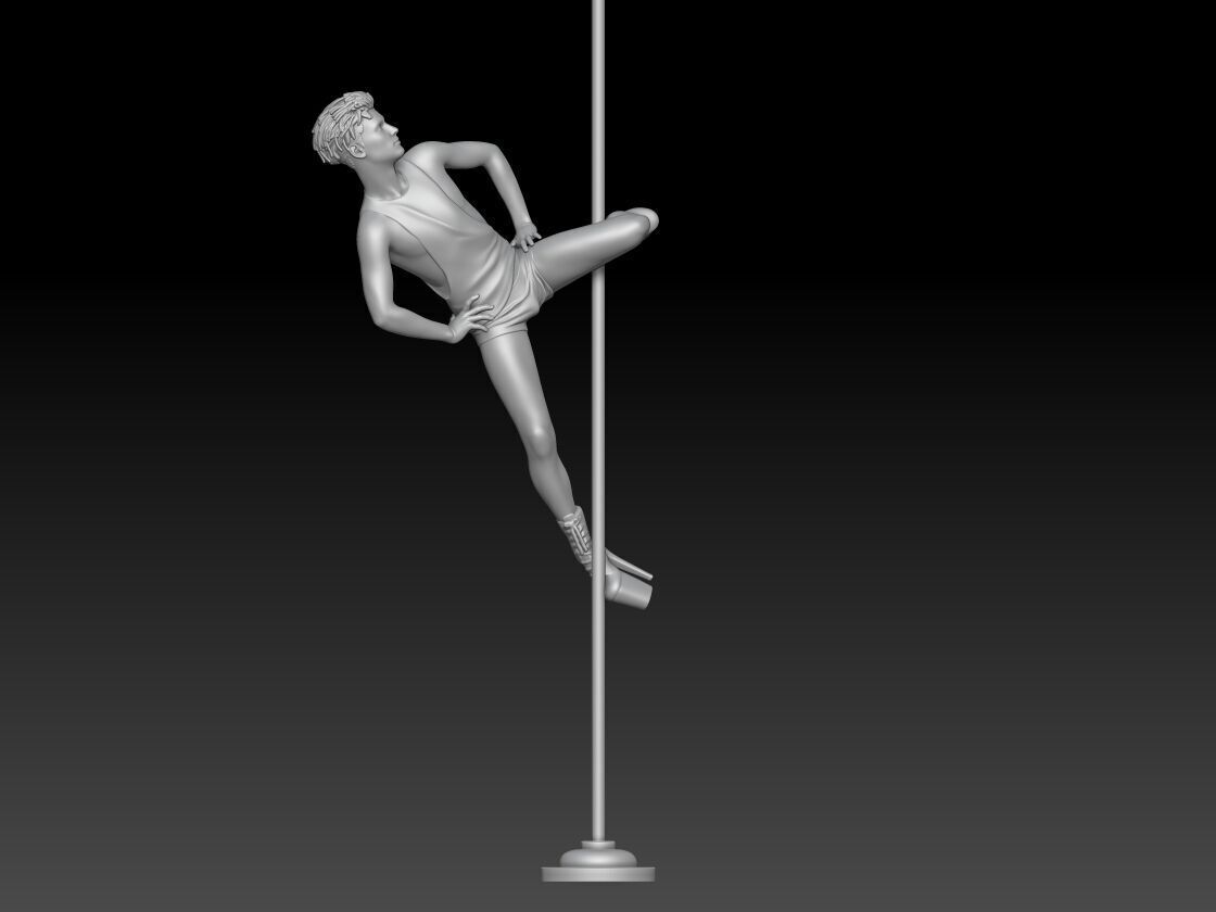 pole dance 2025 boy 2 3D print model_3
