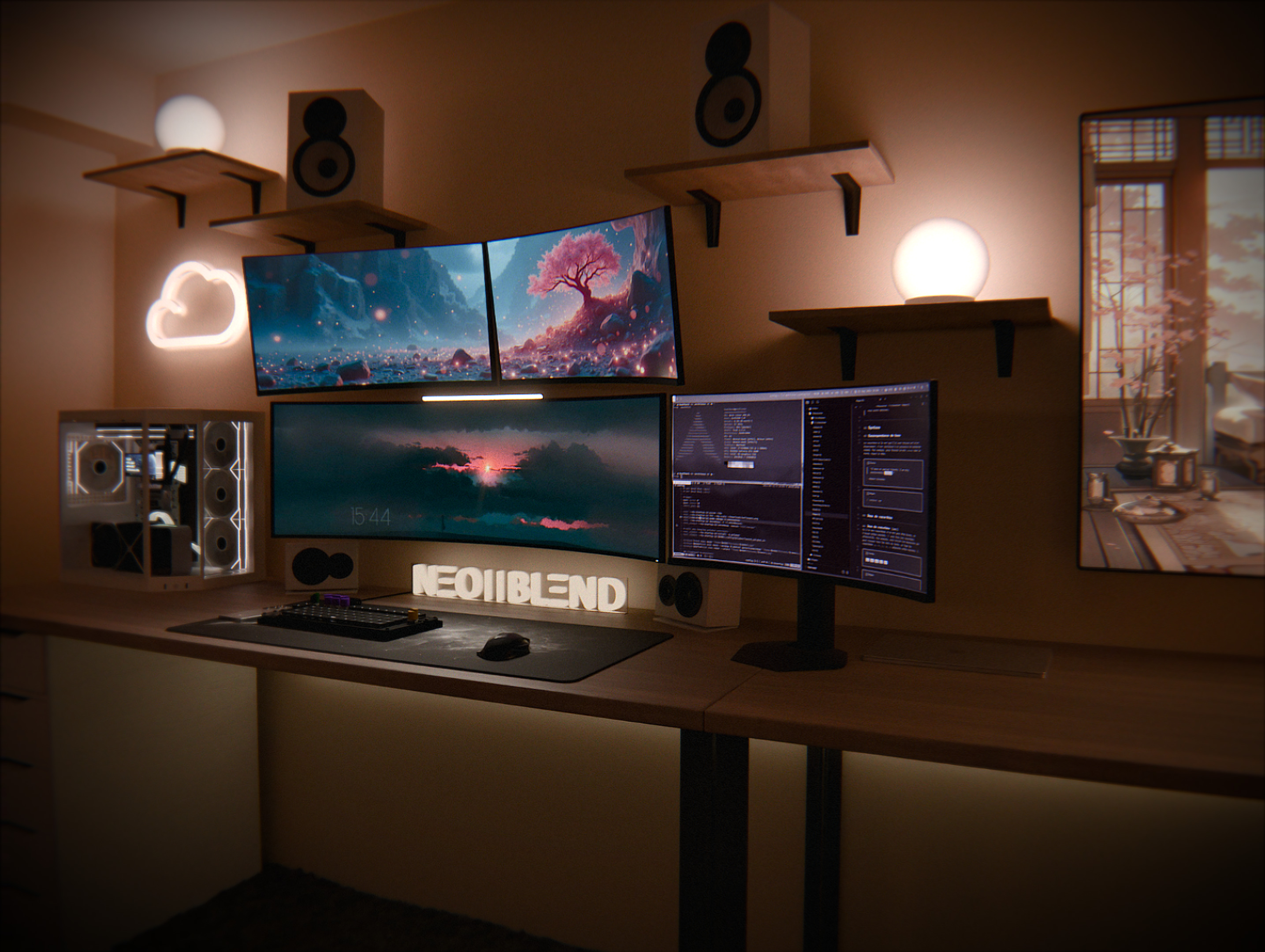Linux Setup by NeoBlend 3D model_4