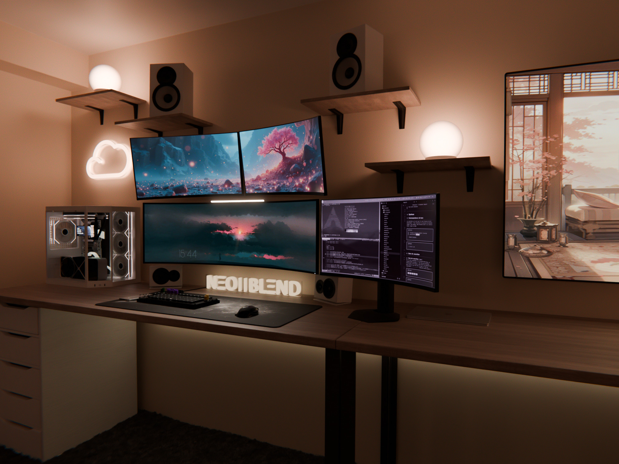 Linux Setup by NeoBlend 3D model_5