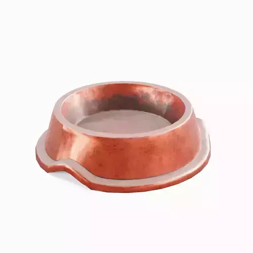 Metal Dog Bowl 01