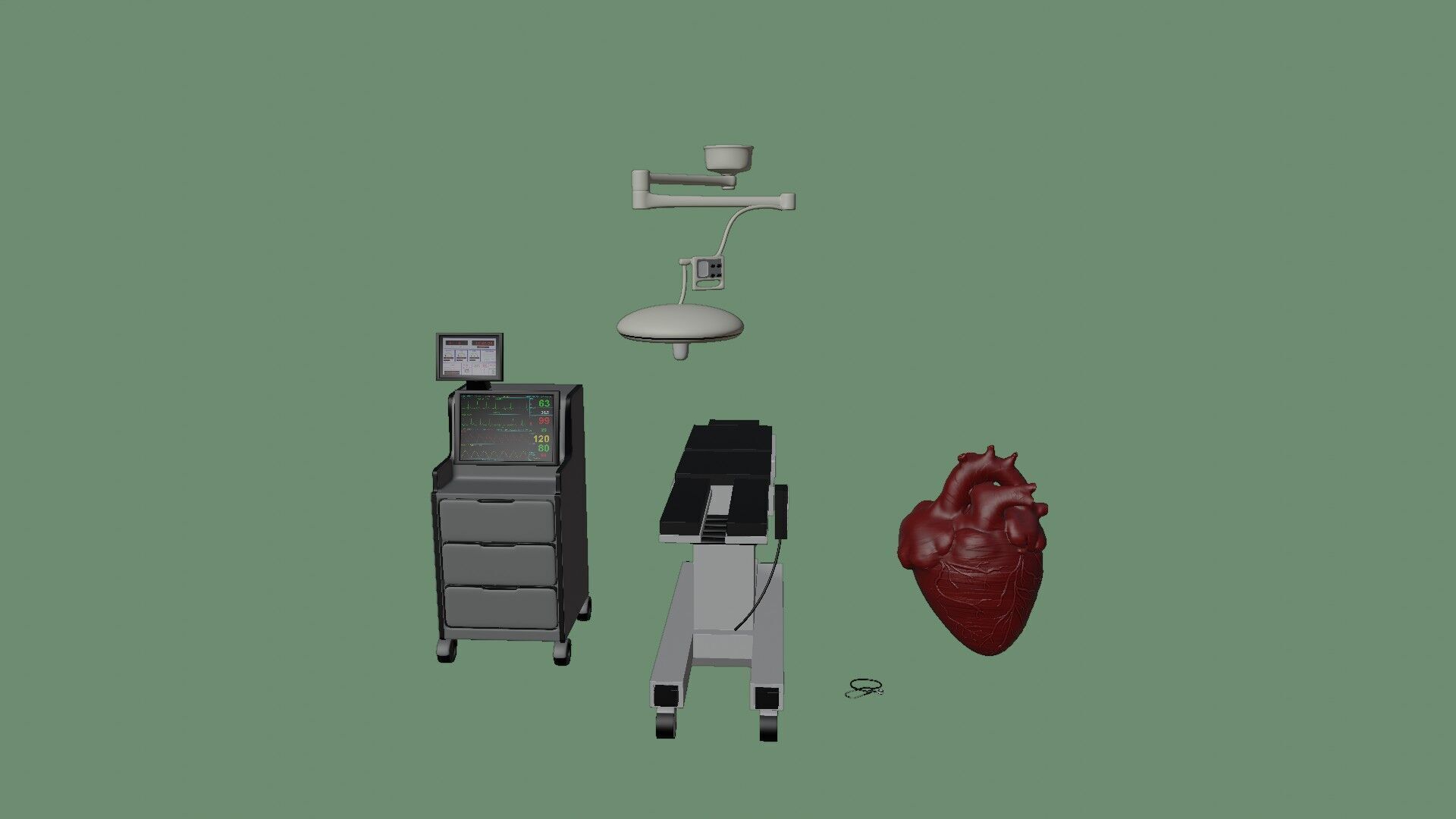 Surgery asset pack 3D model_6