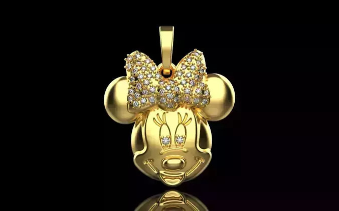 minnie mouse pendant model 737