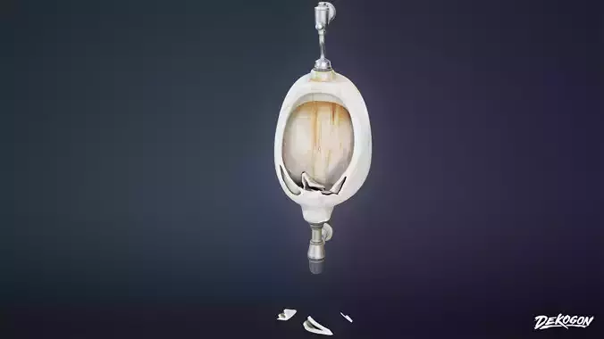 SUBURBS - Urinal 01 - LOW POLY AND NANITE