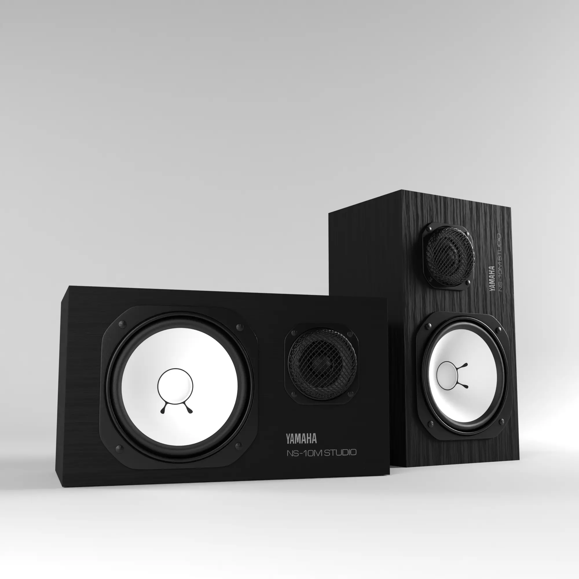 Monitor Speaker Yamaha NS-10 3D model