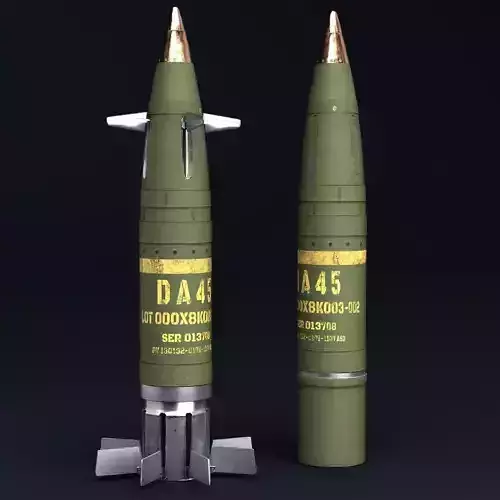 M982 Excalibur  High-Quality Game-Ready 3D Model